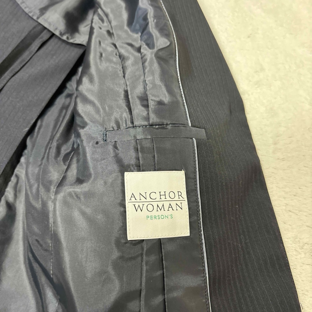 青山(アオヤマ)のANCHOR WOMAN アンカーウーマン　スカートスーツ　セットアップ　9号 レディースのフォーマル/ドレス(スーツ)の商品写真