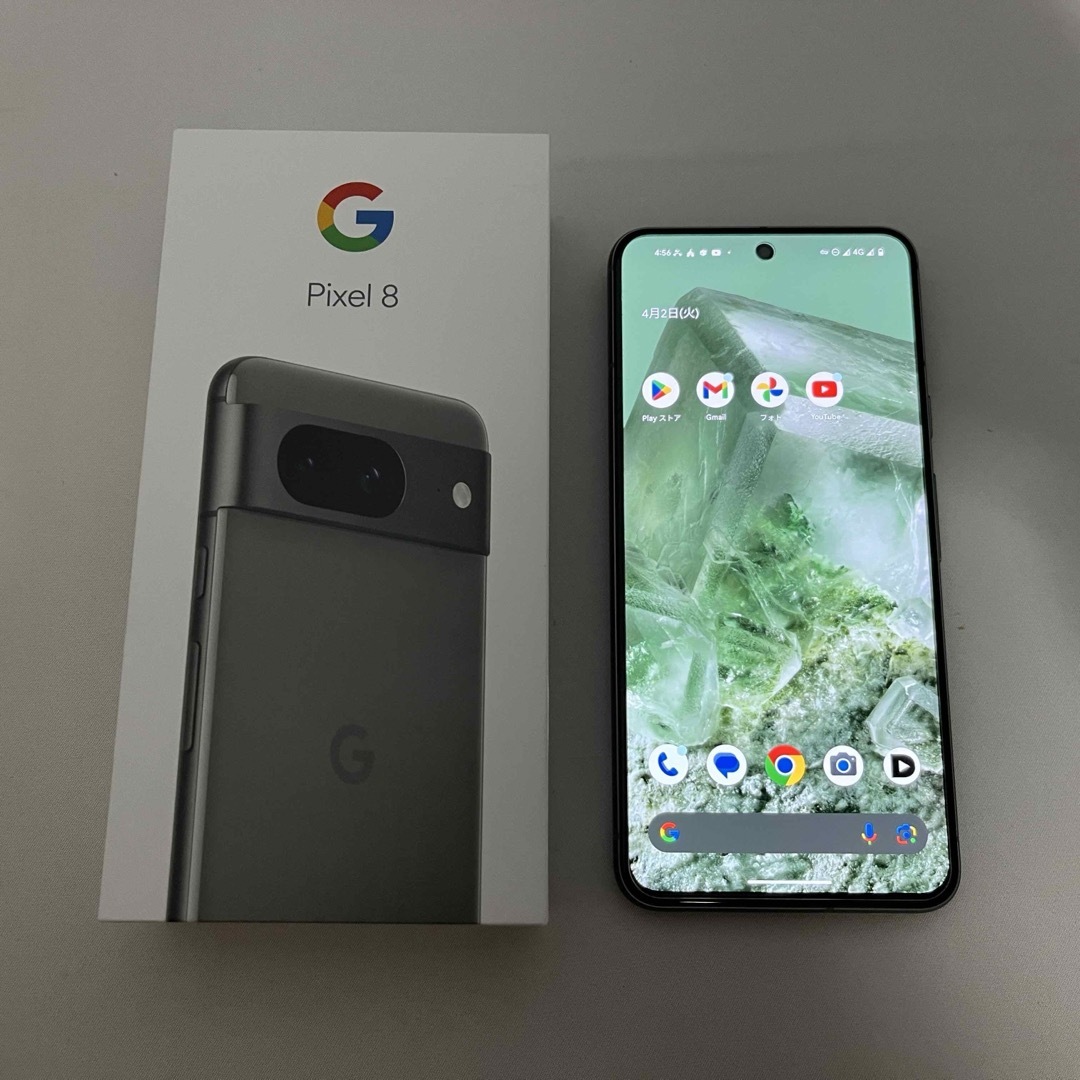 Google Pixel(グーグルピクセル)のGoogle Pixel8 128GB Hazel スマホ/家電/カメラのスマートフォン/携帯電話(スマートフォン本体)の商品写真