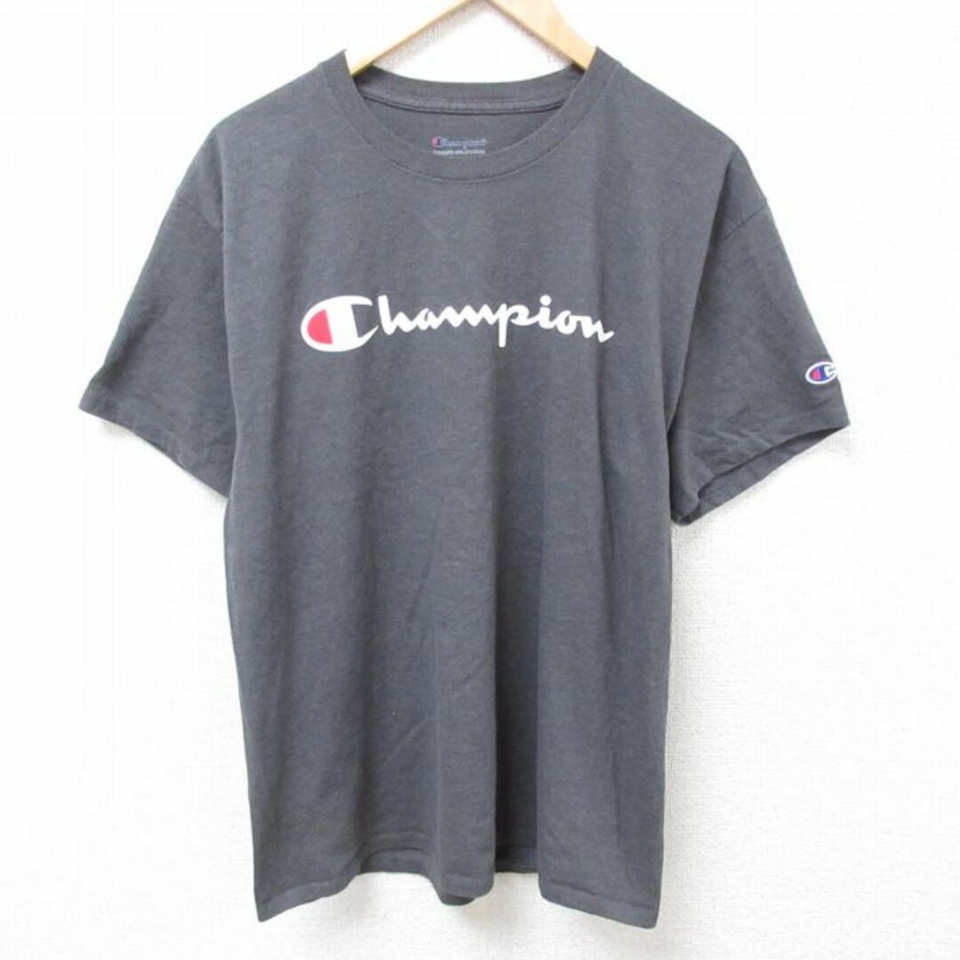 Champion - L☆古着 チャンピオン Champion 半袖 Tシャツ メンズ