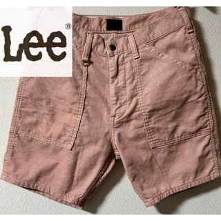 リー(Lee)の【Lee】別注BAKER　FLAP　SHORTS ハーフパンツ　ショートパンツ(ショートパンツ)