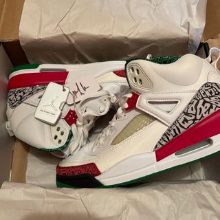 ナイキ(NIKE)の27.5cm サイン入り NIKE JORDAN SPIZIKE(スニーカー)