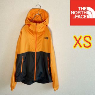 ザノースフェイス(THE NORTH FACE)のノースフェイス　ナイロンジャケット　オレンジ　メンズXS　レディースM相当(ナイロンジャケット)