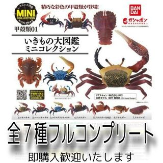 【新品】いきもの大図鑑ミニコレクション 甲殻類01 全7種コンプリート(その他)