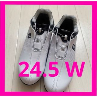 フットジョイ(FootJoy)の新品■【FOOT JOY フットジョイ】ゴルフシューズ　24.5 W(シューズ)