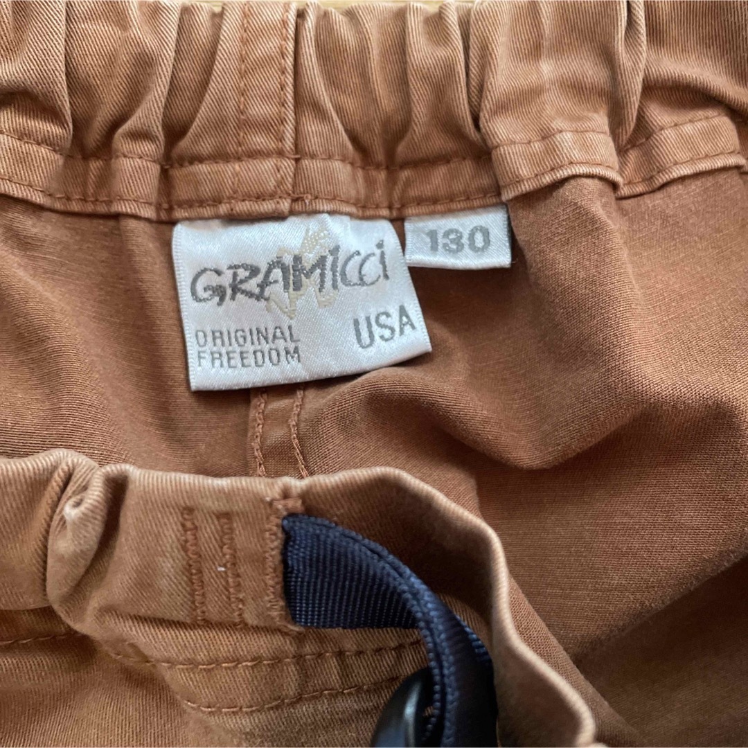 GRAMICCI(グラミチ)のグラミチ　GRAMICCI ビームス別注ショートパンツ　130 キッズ/ベビー/マタニティのキッズ服男の子用(90cm~)(パンツ/スパッツ)の商品写真