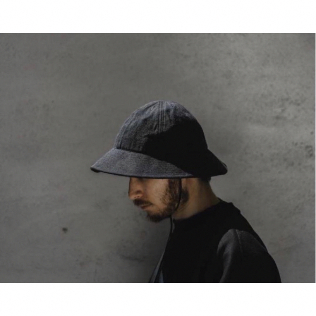 24ss comoli 引きちぎっ シルクネップハット 24ss comoli 引きちぎっ シルクネップハット