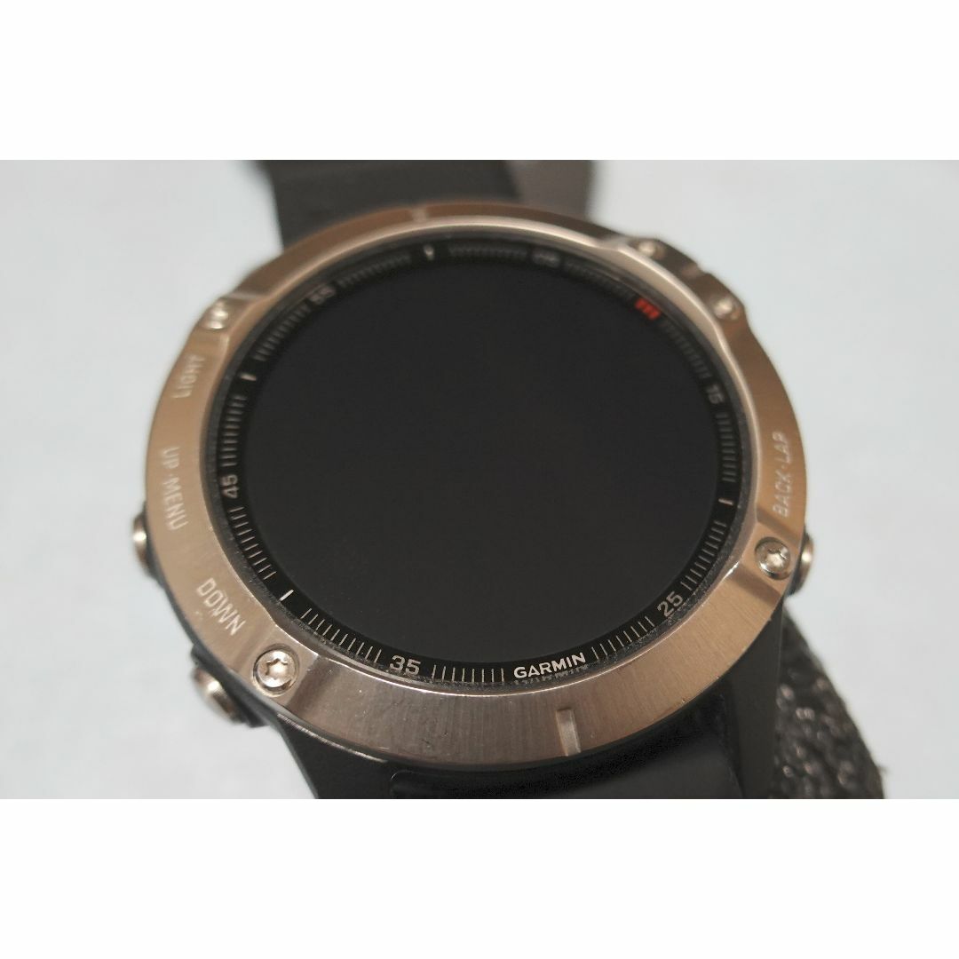 GARMIN(ガーミン)のGARMIN(ガーミン) fenix 6 Black 【日本正規品】 メンズの時計(腕時計(デジタル))の商品写真