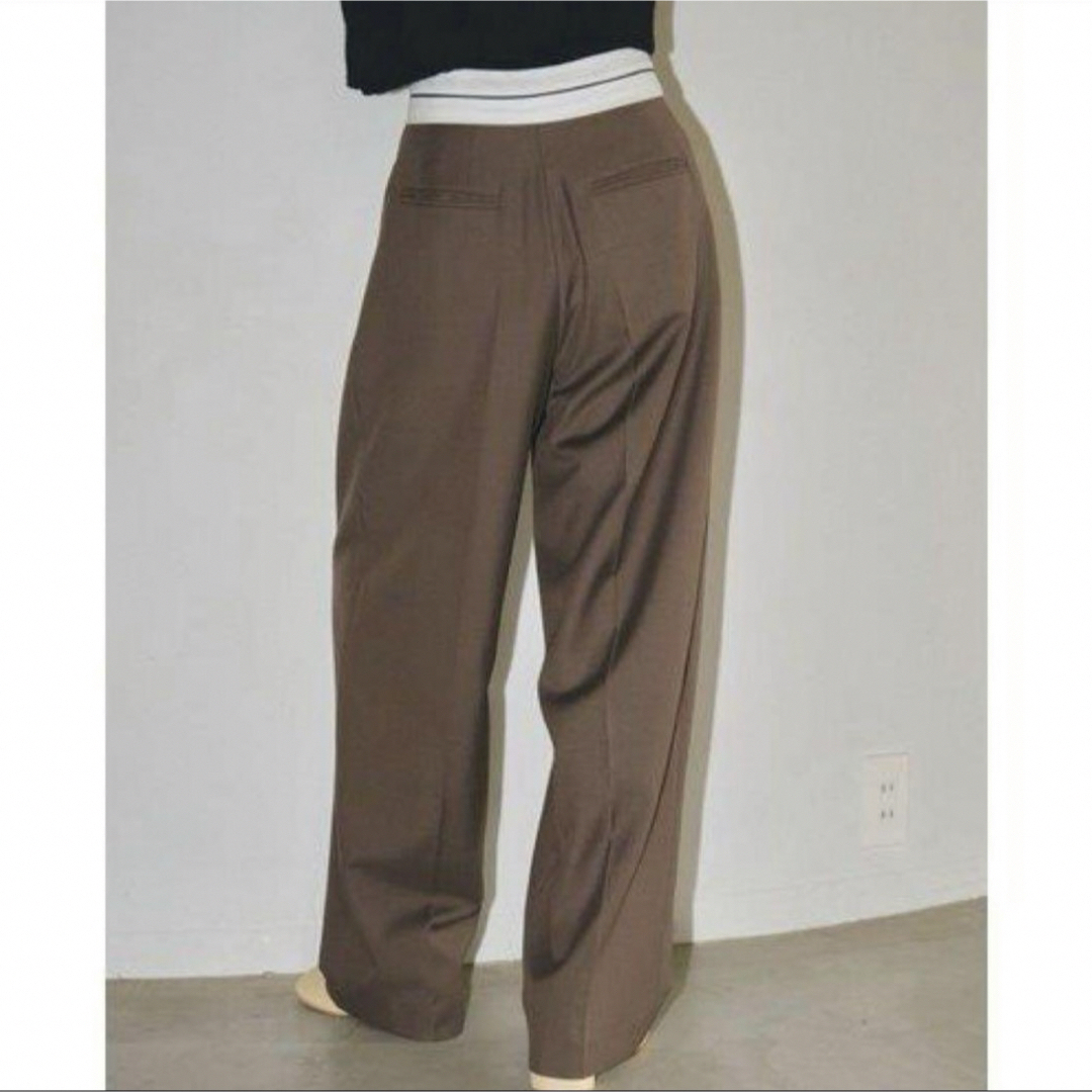 TODAYFUL(トゥデイフル)のTODAYFUL Front Slanting trousers メンズのパンツ(スラックス)の商品写真