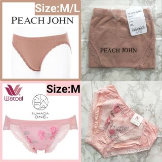 Peach john ワークストラップレスマッチングパンティ M/L