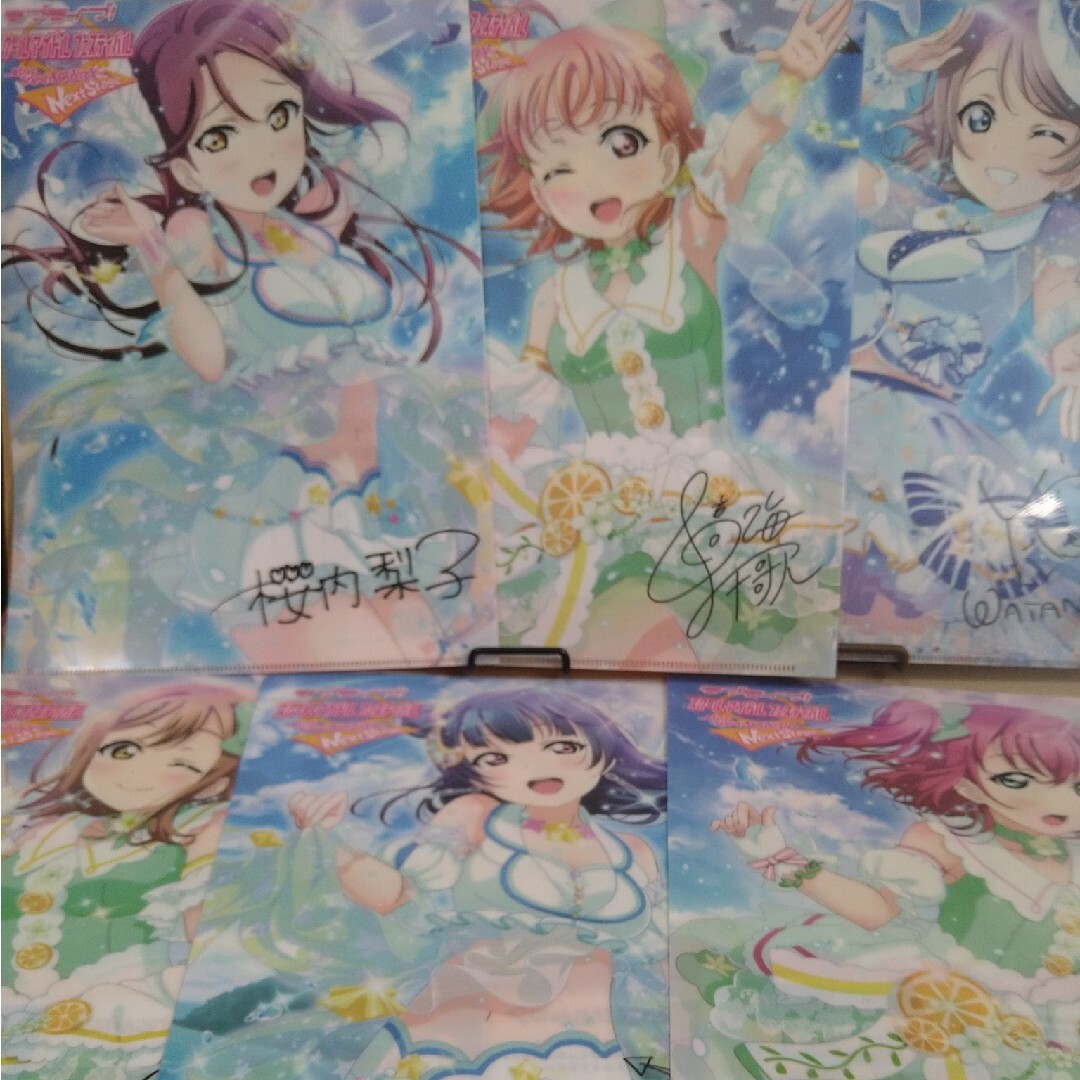 ラブライブサンシャイン Aqours セブンイレブン限定 Aクリア ラブライブサンシャイン Aqours セブンイレブン限定 Aクリア