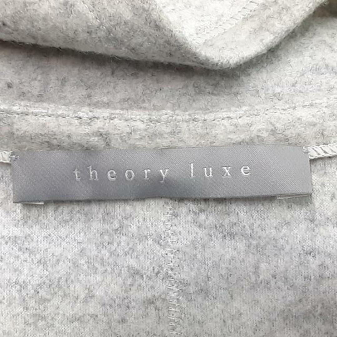 Theory luxe(セオリーリュクス)のtheory luxe(セオリーリュクス) コート サイズ38 M レディース美品  - ライトグレー 長袖/春/秋 レディースのジャケット/アウター(その他)の商品写真