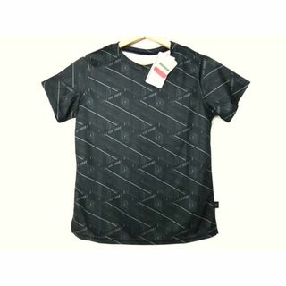 リーボック(Reebok)の未使用 Reebok 水陸両用 エンボスメッシュTシャツ Lサイズ ブラック(ウォーキング)