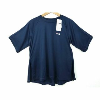 未使用 FILA 水陸両用 ストレッチチュニックTシャツ Mサイズ ネイビー