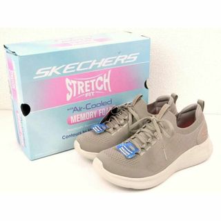 スケッチャーズ(SKECHERS)の訳あり スケッチャーズ ニットスニーカー 左24cm 右22.5cm【1220】(スニーカー)