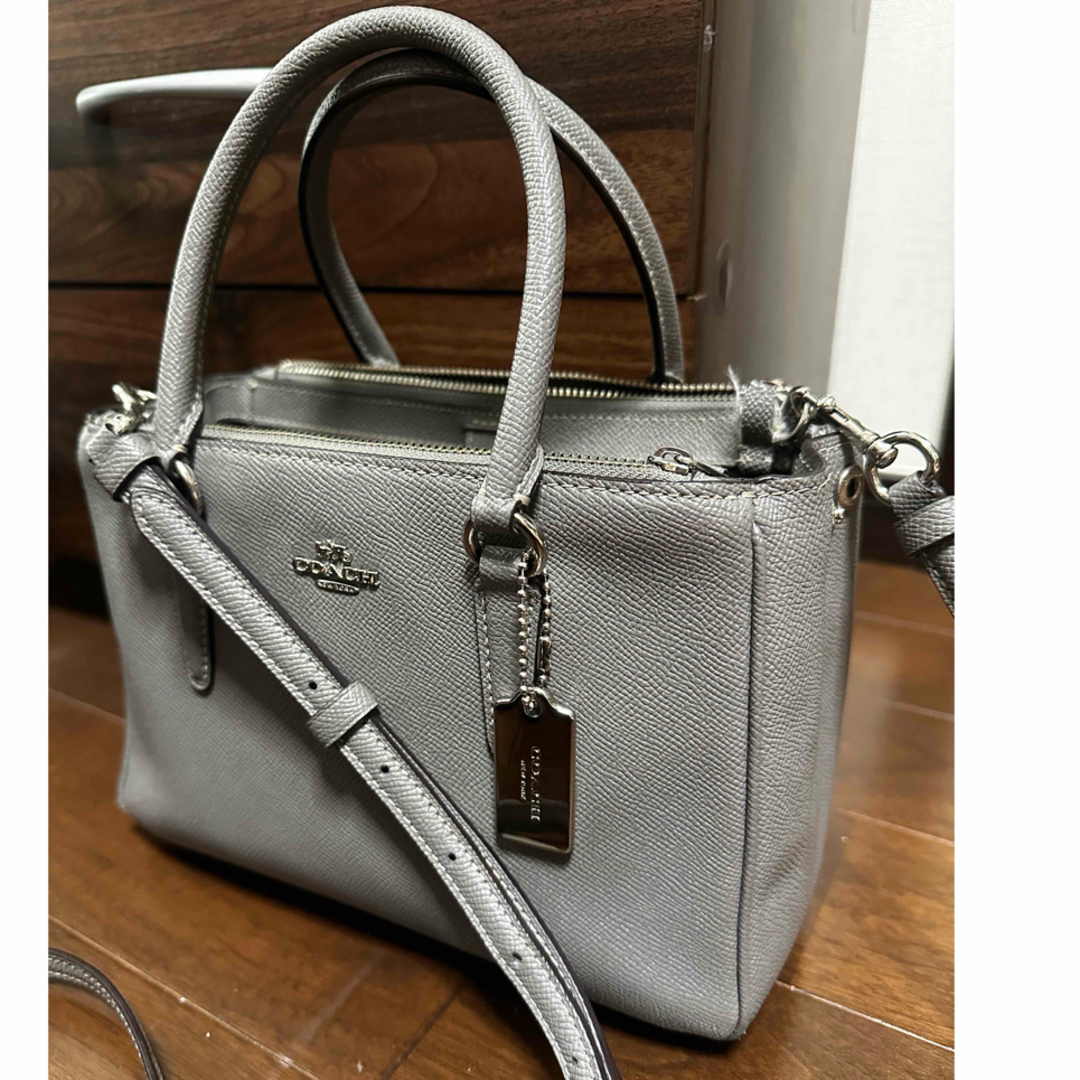 COACH(コーチ)のコーチ　ハンドバッグ　ショルダー付　難あり レディースのバッグ(ハンドバッグ)の商品写真