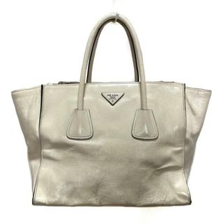 プラダ(PRADA)のPRADA(プラダ) トートバッグ - BN2619 アイボリー レザー(トートバッグ)