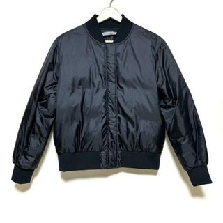 Theory luxe - theory luxe(セオリーリュクス) ダウンジャケット サイズ38 M レディース - 黒 長袖/ジップアップ/秋/冬 ポリエステル