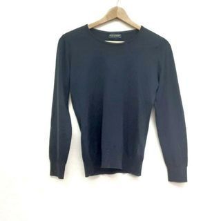 ジョンスメドレー(JOHN SMEDLEY)のJOHN SMEDLEY(ジョンスメドレー) 長袖カットソー サイズS レディース - ネイビー(カットソー(長袖/七分))