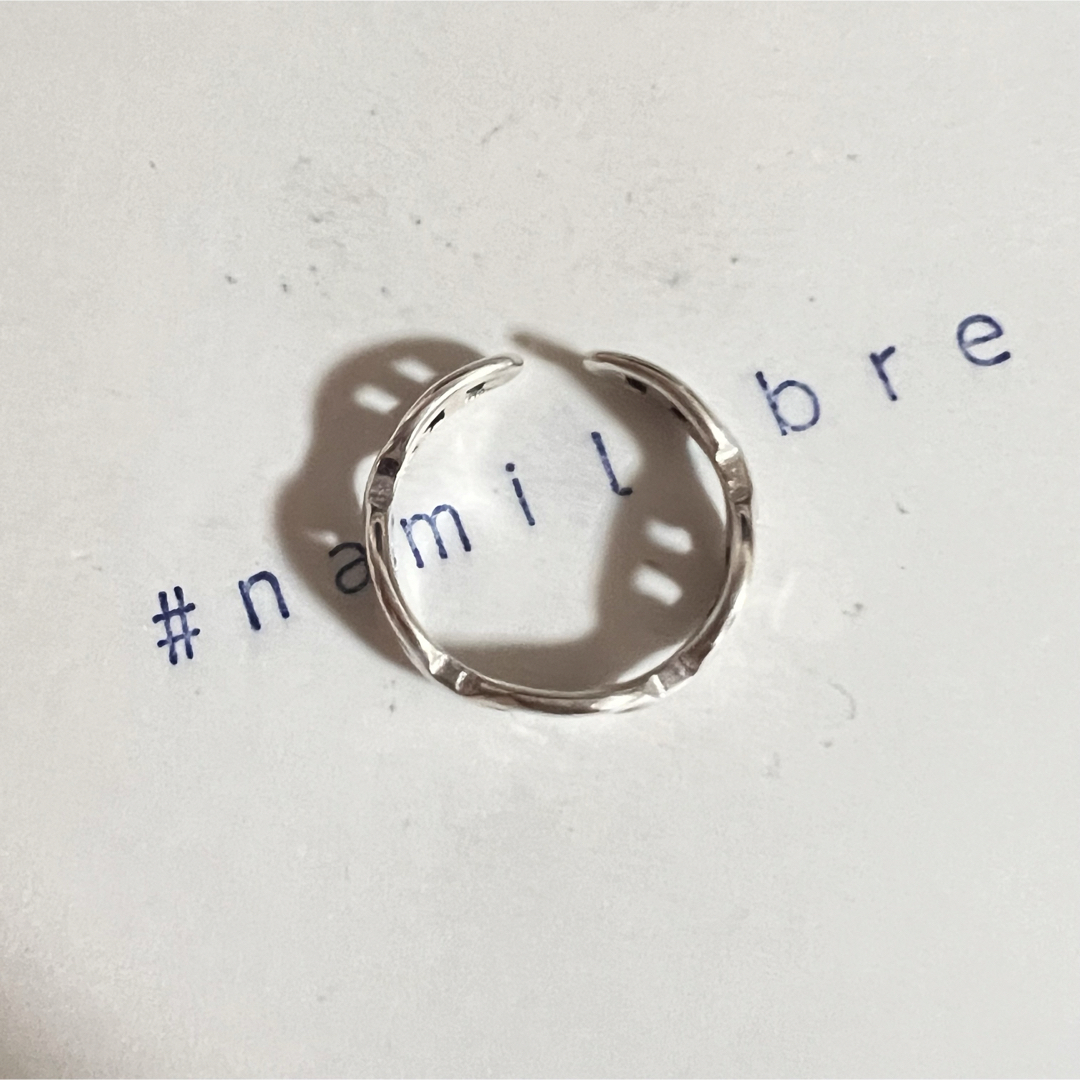 シルバーリング 925 銀 アンカー スマート ミニマム 韓国 指輪 4mm② メンズのアクセサリー(リング(指輪))の商品写真