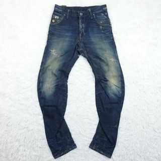 G-STAR RAW - ジースターロウ　ARC 3D LOOSE TAPERED　29　リペア加工　伊製