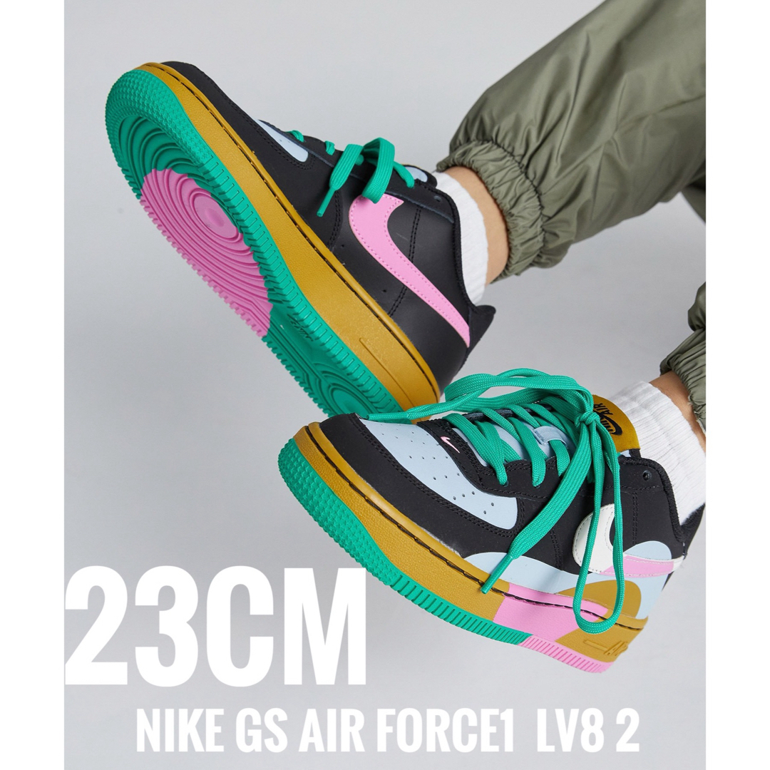 NIKE(ナイキ)の本日限定価格　23cm【新品】NIKE GS AIR FORCE1  LV8 2 レディースの靴/シューズ(スニーカー)の商品写真