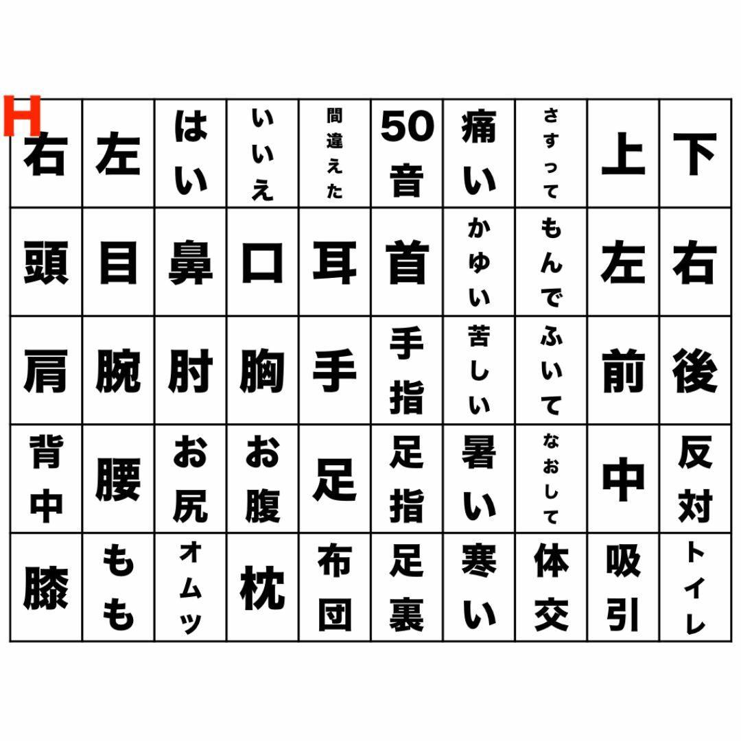 【A3サイズ】透明文字盤・コミュニケーションボード【13種類よりお選びください】 ハンドメイドのハンドメイド その他(その他)の商品写真