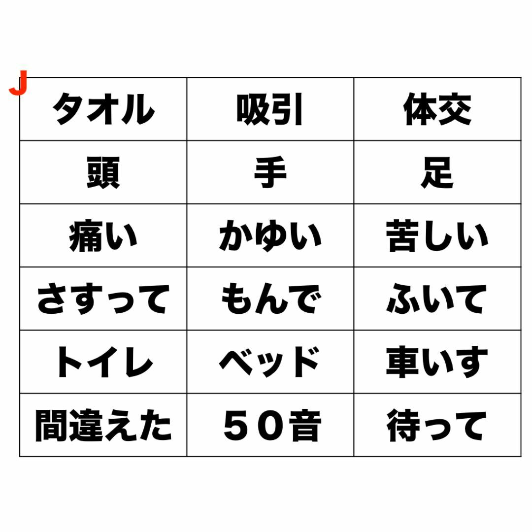 【A3サイズ】透明文字盤・コミュニケーションボード【13種類よりお選びください】 ハンドメイドのハンドメイド その他(その他)の商品写真