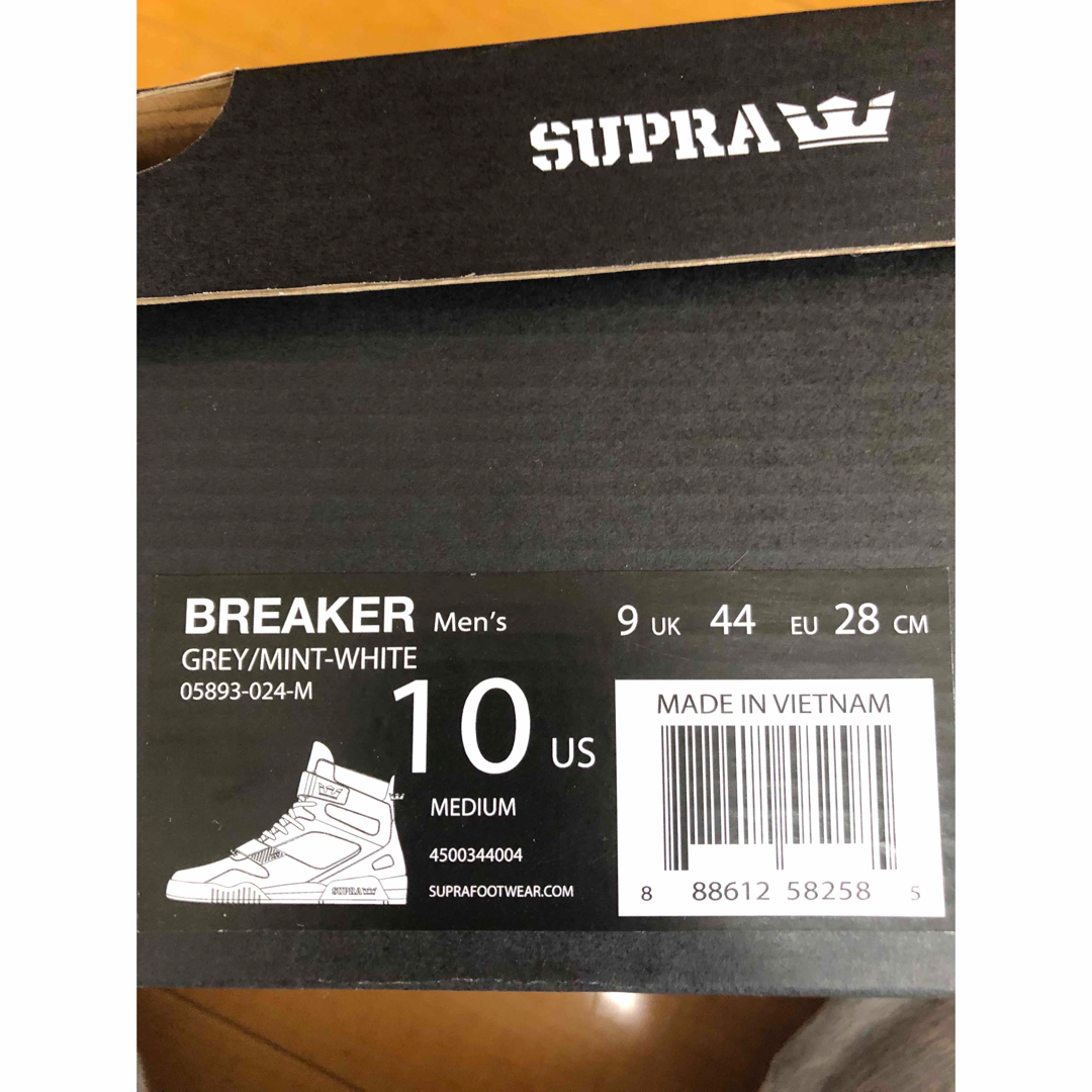 SUPRA(スープラ)のSUPRA BREAKER メンズの靴/シューズ(スニーカー)の商品写真