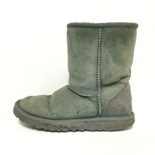 アグ(UGG)のUGG(アグ) ショートブーツ 25 レディース クラシックショート 5825 グレー ムートン(ブーツ)