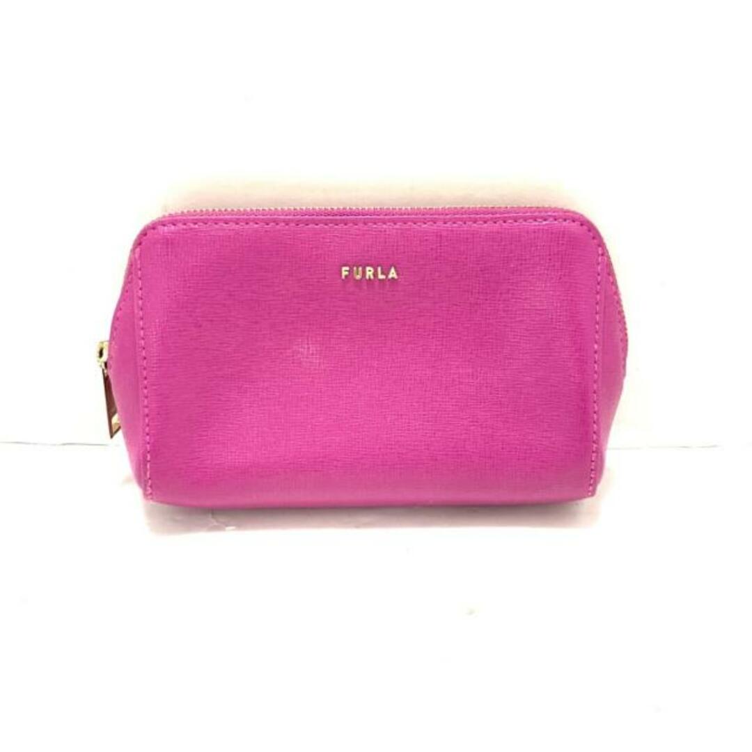 Furla(フルラ)のFURLA(フルラ) ポーチ - パープル レザー レディースのファッション小物(ポーチ)の商品写真