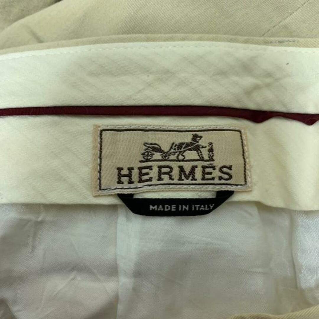 Hermes(エルメス)のHERMES(エルメス) パンツ サイズ52 メンズ - ベージュ フルレングス メンズのパンツ(その他)の商品写真