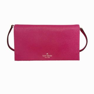 ケイトスペードニューヨーク(kate spade new york)のKate spade(ケイトスペード) ショルダーバッグ - PWRU4341 ピンク ストラップ着脱可 レザー(ショルダーバッグ)