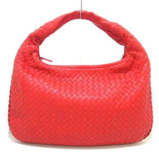 ボッテガヴェネタ(Bottega Veneta)のBOTTEGA VENETA(ボッテガヴェネタ) ショルダーバッグ ミディアムヴェネタバッグ レッド レザー(ショルダーバッグ)