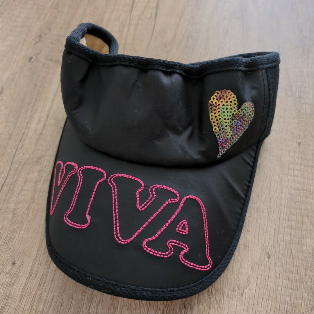 VIVA HEART(ビバハート)のVIVA HEART⛳サンバイザー レディースの帽子(キャップ)の商品写真