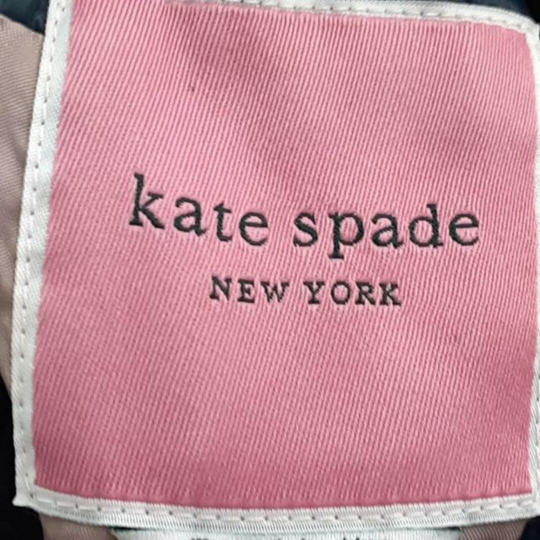 kate spade new york(ケイトスペードニューヨーク)のKate spade(ケイトスペード) コート レディース美品  - ネイビー 長袖/リバーシブル/キルティング/中綿/冬 レディースのジャケット/アウター(その他)の商品写真