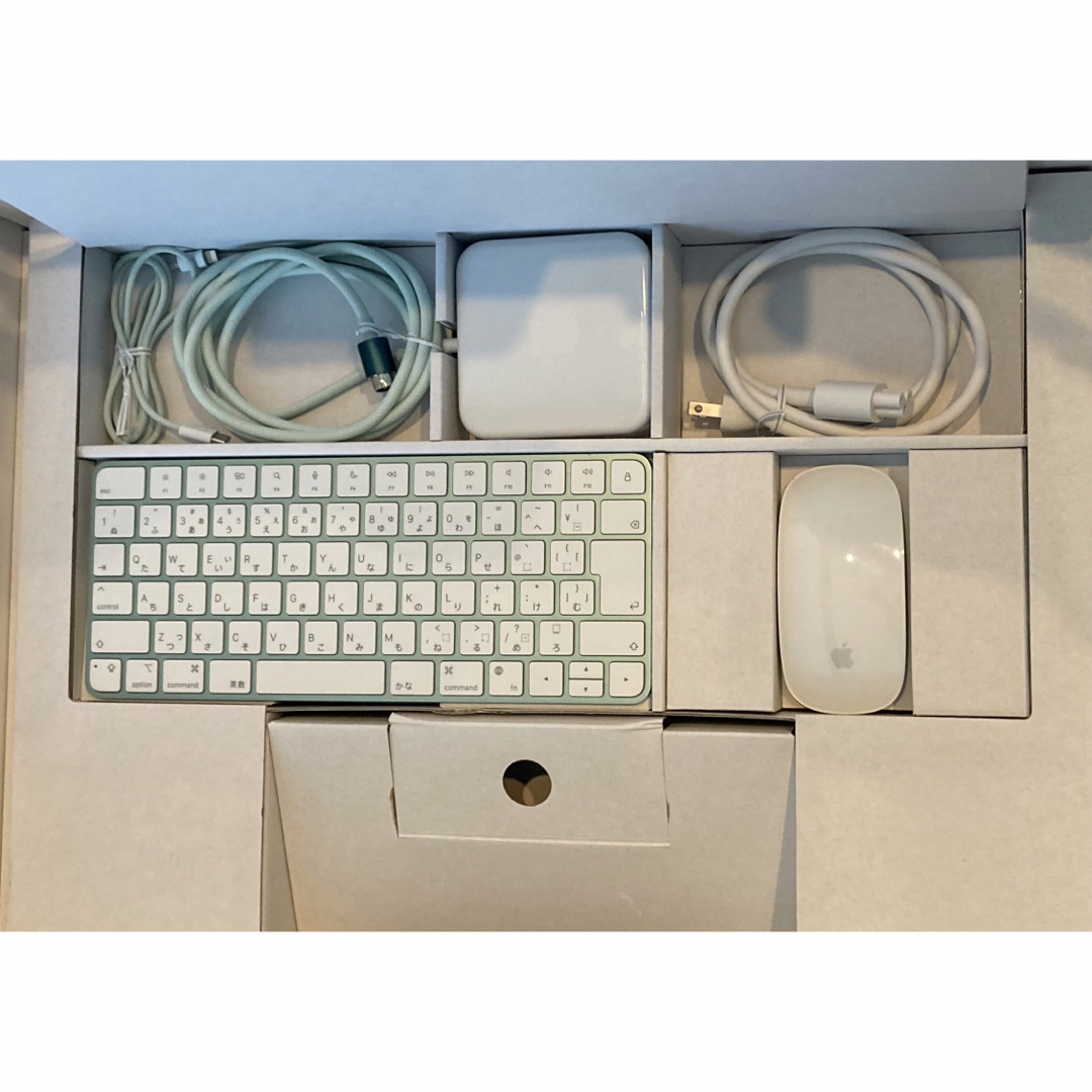 Mac (Apple)(マック)のiMac 24inch M1 8GB 256GB 2021  スマホ/家電/カメラのPC/タブレット(デスクトップ型PC)の商品写真