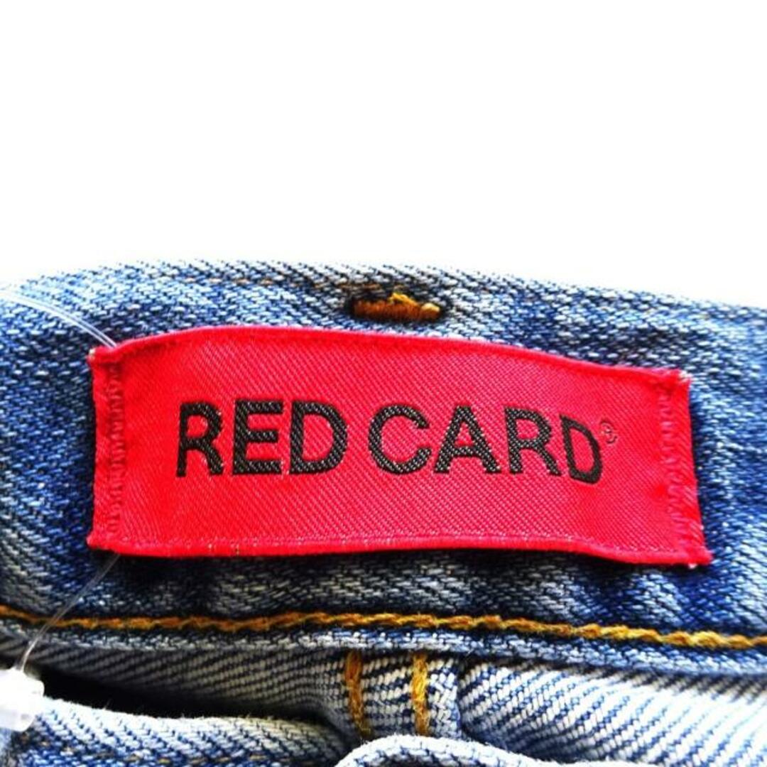 RED CARD(レッドカード) ジーンズ サイズ22 レディース - ブルー フルレングス レディースのパンツ(デニム/ジーンズ)の商品写真