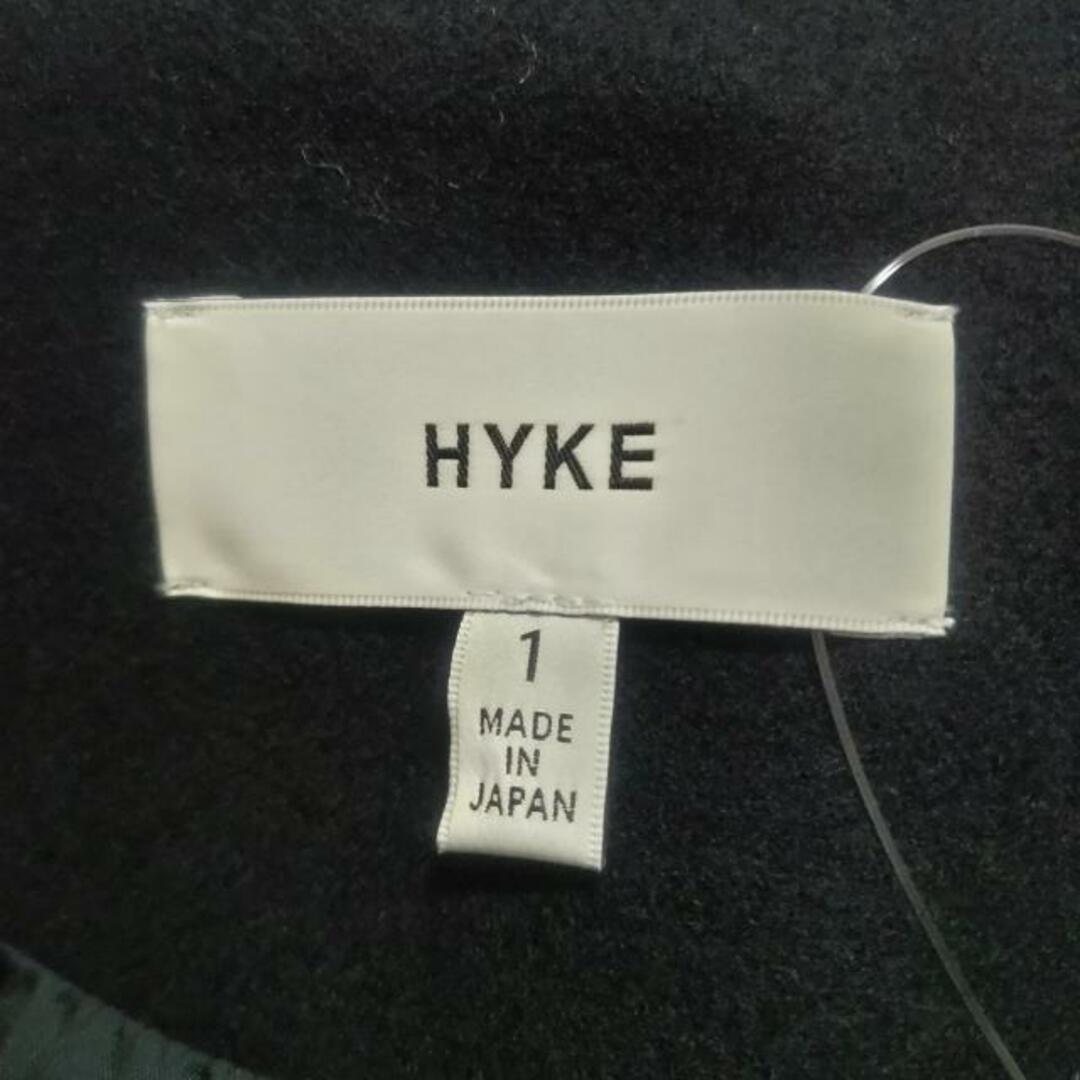 HYKE(ハイク)のHYKE(ハイク) コート サイズ1 S レディース美品  - ダークネイビー 長袖/秋/冬 レディースのジャケット/アウター(その他)の商品写真