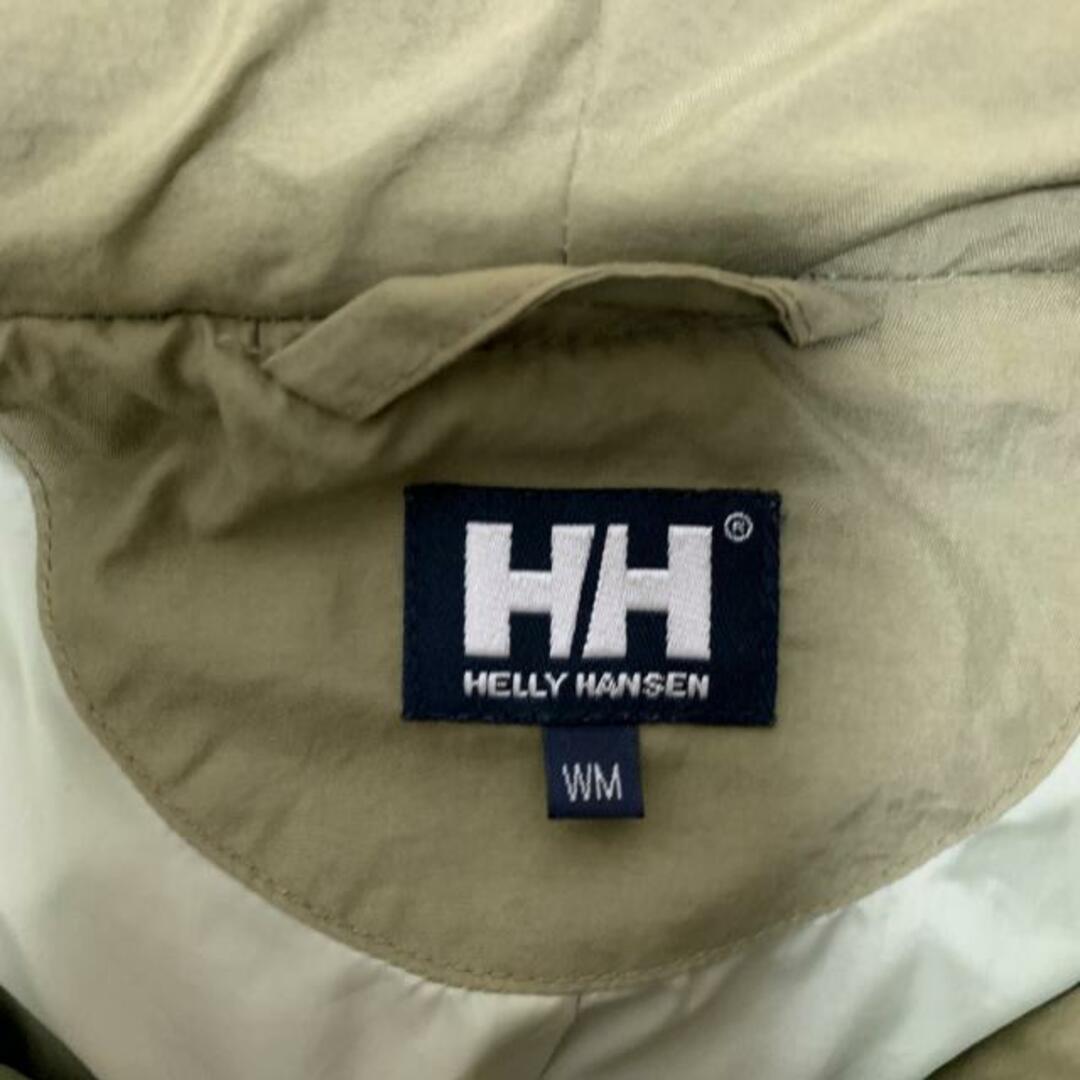 HELLY HANSEN(ヘリーハンセン)のHELLY HANSEN(ヘリーハンセン) コート サイズM レディース美品  - カーキ 長袖/ジップアップ/冬 レディースのジャケット/アウター(その他)の商品写真