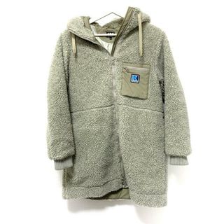 HELLY HANSEN - HELLY HANSEN(ヘリーハンセン) コート サイズM レディース美品  - カーキ 長袖/ジップアップ/冬