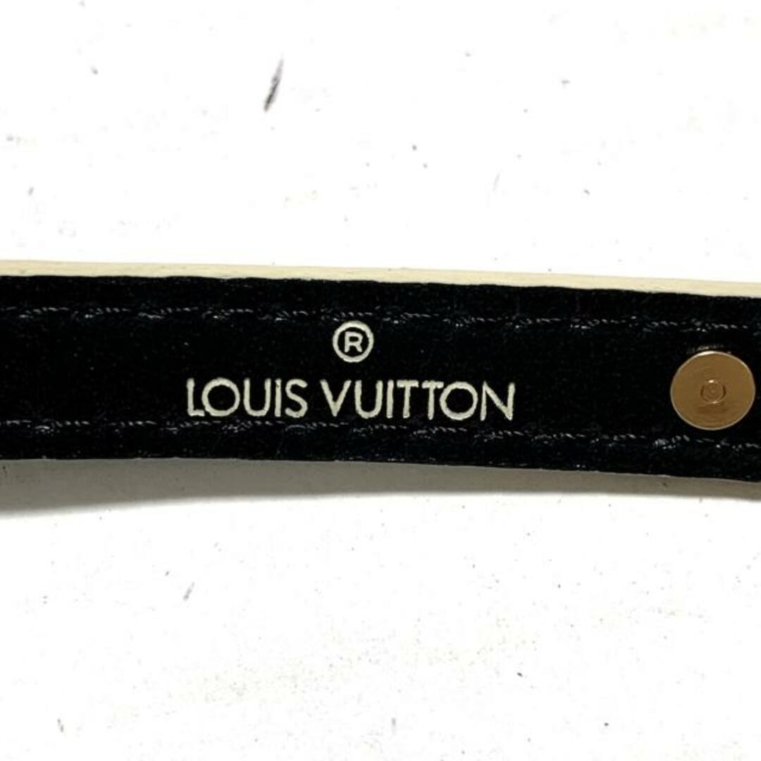 LOUIS VUITTON(ルイヴィトン)のLOUIS VUITTON(ルイヴィトン) ベルト スハリ サンチュール・スハリ ドゥブル トゥール M68734 ノワール スハリ・レザー（ゴートレザー） レディースのファッション小物(ベルト)の商品写真