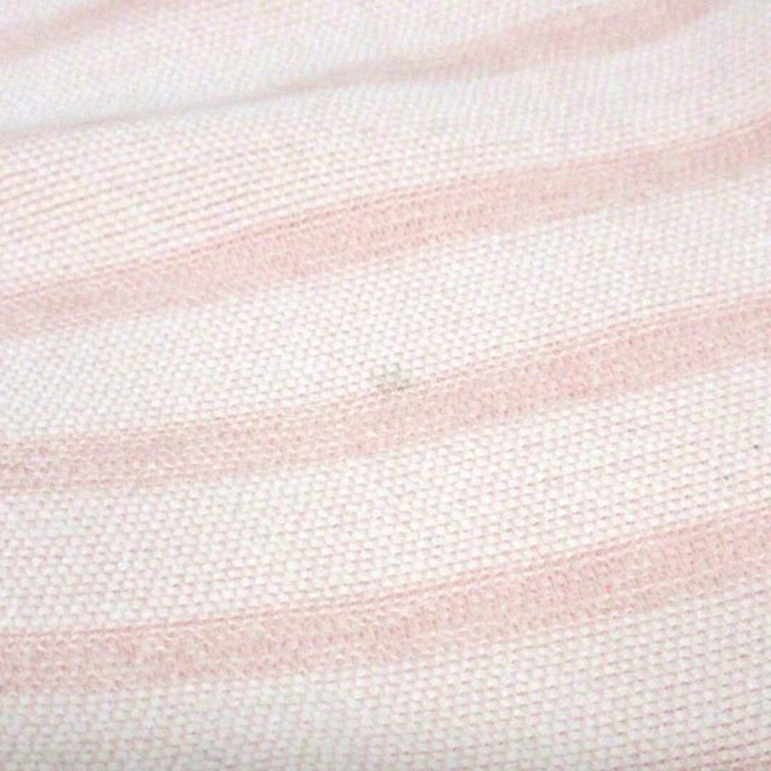 SONIA RYKIEL(ソニアリキエル)のSONIARYKIEL(ソニアリキエル) 小物 - ピンク×ライトピンク 毛布/ボーダー コットン レディースのファッション小物(その他)の商品写真