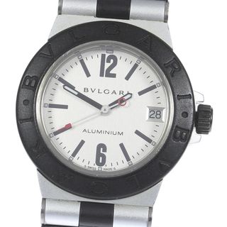 BVLGARI - ブルガリ BVLGARI AL32TA アルミニウム デイト クォーツ ボーイズ _809386