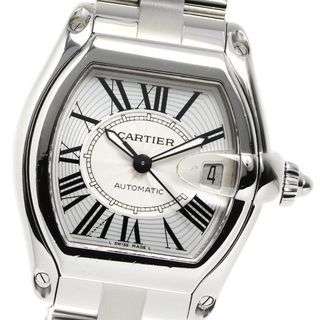 カルティエ(Cartier)のカルティエ CARTIER W62025V3 ロードスターLM デイト 自動巻き メンズ _809286(腕時計(アナログ))