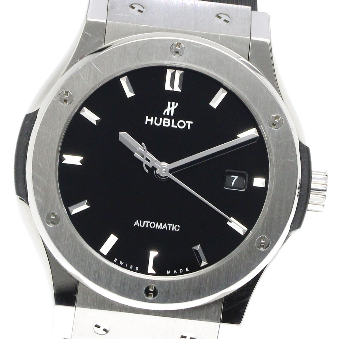 HUBLOT(ウブロ)のウブロ HUBLOT 542.NX.1270.RX クラシックフュージョン チタニウム 自動巻き メンズ 保証書付き_593835 メンズの時計(腕時計(アナログ))の商品写真