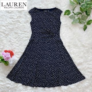 ラルフローレン(Ralph Lauren)の『LAUREN RALPH LAUREN』ローレンラルフローレン　花柄ワンピース(ひざ丈ワンピース)