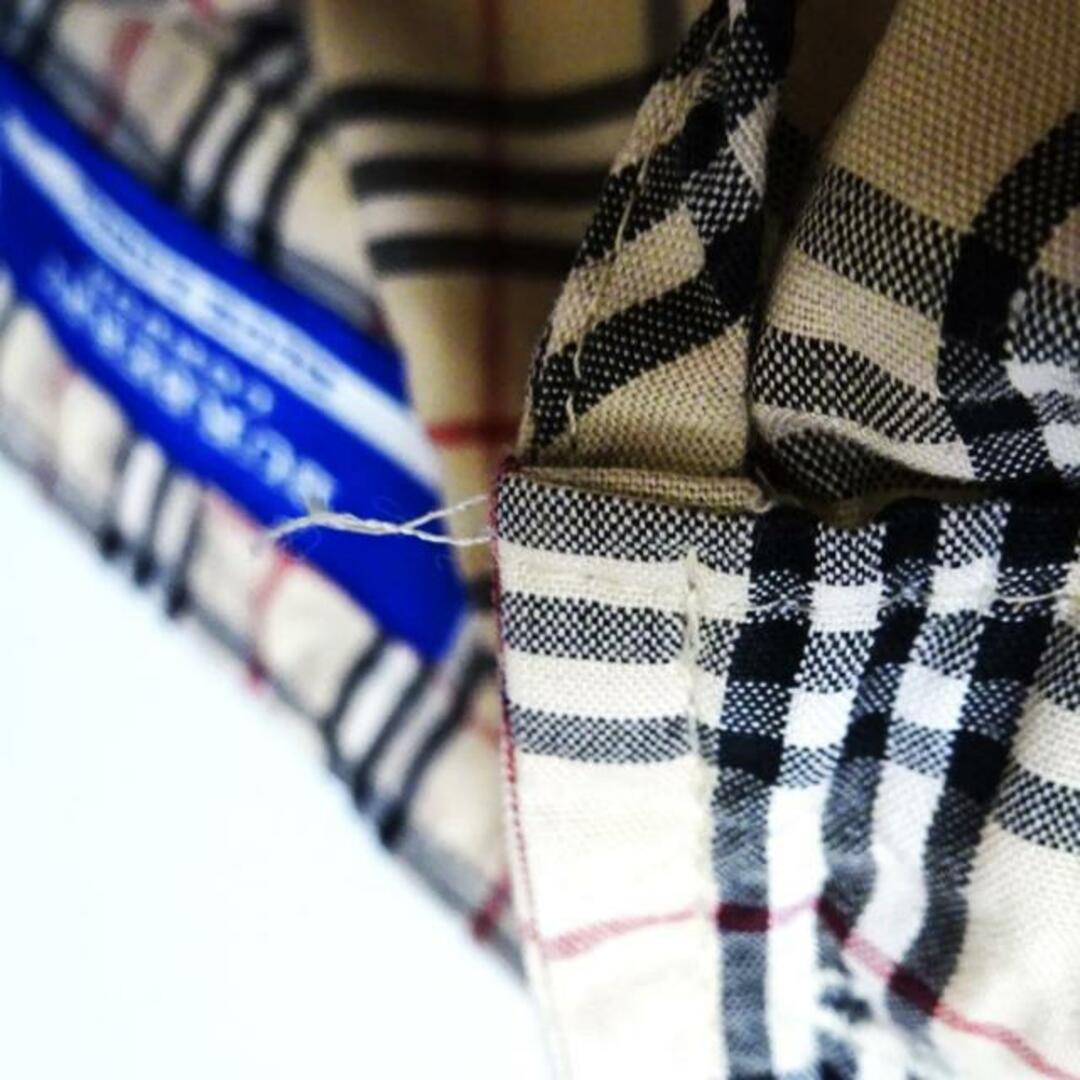 BURBERRY BLUE LABEL(バーバリーブルーレーベル)のBurberry Blue Label(バーバリーブルーレーベル) 七分袖シャツブラウス サイズ38 M レディース美品  - ベージュ×黒×マルチ チェック柄/刺繍 レディースのトップス(シャツ/ブラウス(長袖/七分))の商品写真