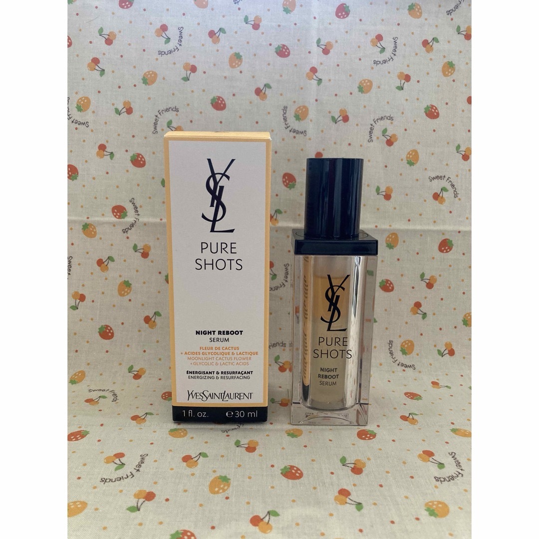 Yves Saint Laurent(イヴサンローラン)のイヴ・サンローラン　ピュアショット ナイト リチャージセラム(美容液) 30ml コスメ/美容のスキンケア/基礎化粧品(美容液)の商品写真