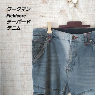 ワークマン(WORKMAN)のワークマン fieldcore テーパードデニム(ワークパンツ/カーゴパンツ)