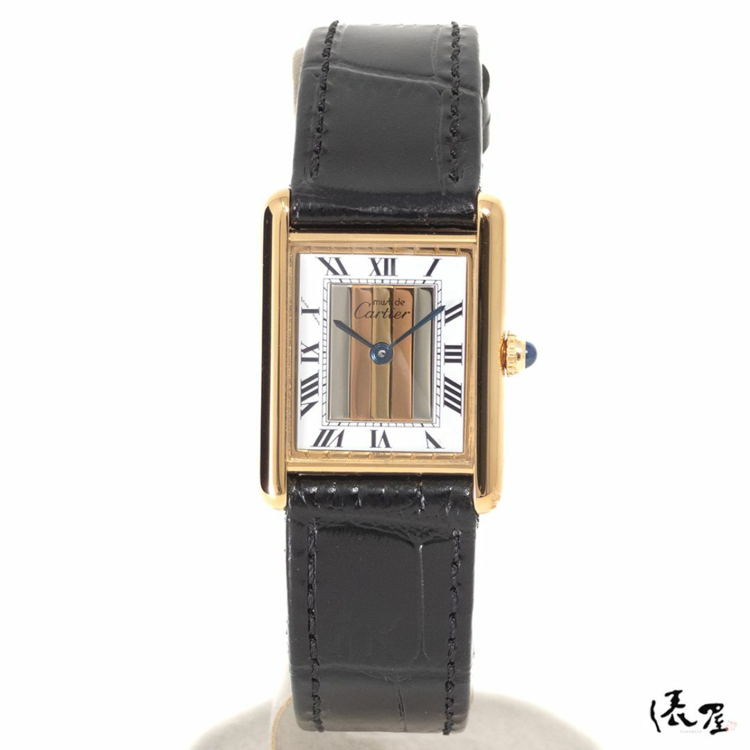 Cartier(カルティエ)の【極美品】カルティエ マストタンク LM ミラー＆ローマン メンズ ヴィンテージ Cartier 時計 腕時計 中古【送料無料】 メンズの時計(腕時計(アナログ))の商品写真